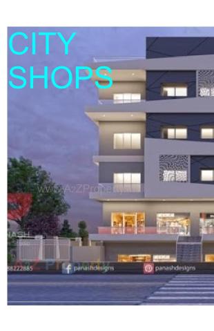 Elevation of real estate project City Shops located at Rajkot, Rajkot, Gujarat