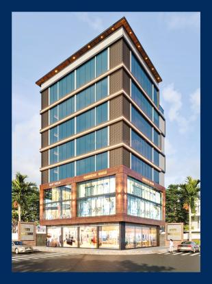 Elevation of real estate project City Square located at Rajkot, Rajkot, Gujarat