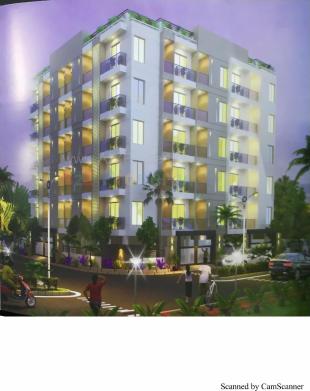 Elevation of real estate project City Star located at Mavdi, Rajkot, Gujarat