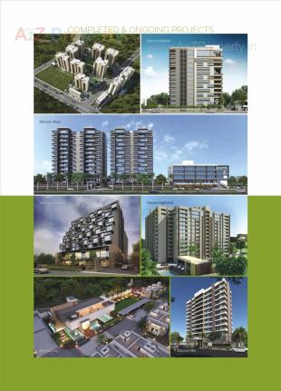Elevation of real estate project Decora Madhuban located at Nana-mava, Rajkot, Gujarat