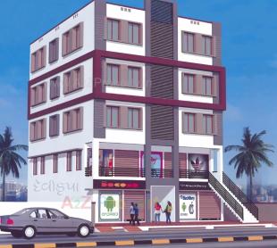 Elevation of real estate project Devi Krupa located at Raiya, Rajkot, Gujarat