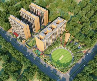 Elevation of real estate project Dream City located at Raiya, Rajkot, Gujarat