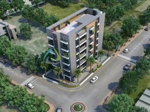 Elevation of real estate project Elegance located at Nana-mava, Rajkot, Gujarat
