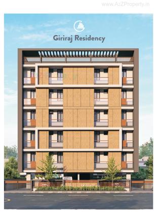 Elevation of real estate project Giriraj Residency located at Raiya, Rajkot, Gujarat