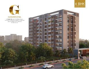 Elevation of real estate project Golden Pal located at Rajkot, Rajkot, Gujarat