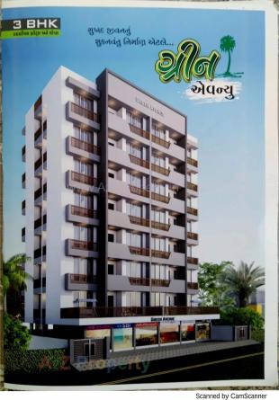 Elevation of real estate project Green Avenue located at Rajkot, Rajkot, Gujarat