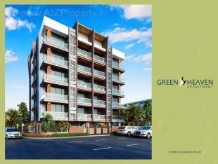 Elevation of real estate project Green Heaven Appartment located at Nanamava, Rajkot, Gujarat