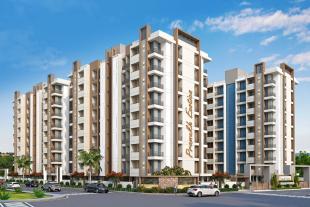 Elevation of real estate project Highstreet located at Nana-mava, Rajkot, Gujarat