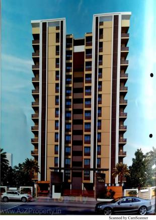 Elevation of real estate project Matru Estella located at Ronki, Rajkot, Gujarat