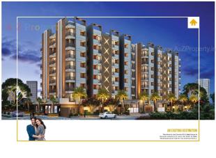 Elevation of real estate project Millennium Heights located at Raiya, Rajkot, Gujarat