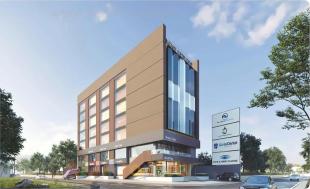 Elevation of real estate project Miracle Doctor House located at Rajkot, Rajkot, Gujarat