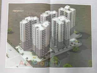 Elevation of real estate project Nand Heights located at Raiya, Rajkot, Gujarat