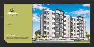 Elevation of real estate project Nandan Hills located at Mavdi, Rajkot, Gujarat