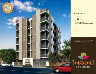 Elevation of real estate project Navtan located at Nanamava, Rajkot, Gujarat