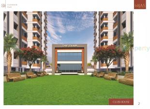 Elevation of real estate project Ojas Aura located at Vavdi, Rajkot, Gujarat