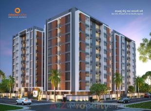 Elevation of real estate project Orion Park located at Mavdi, Rajkot, Gujarat
