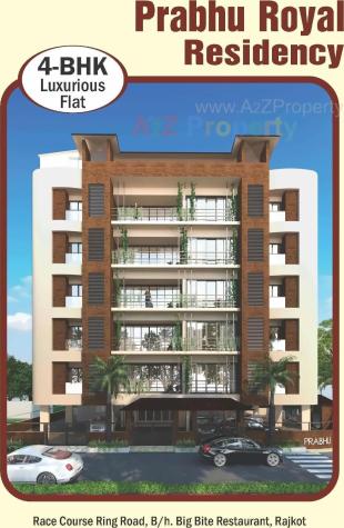 Elevation of real estate project Prabhu Royal Residency located at Rajkot, Rajkot, Gujarat