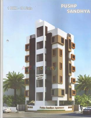 Elevation of real estate project Pushp Sandhya Appartment located at Rajkot, Rajkot, Gujarat