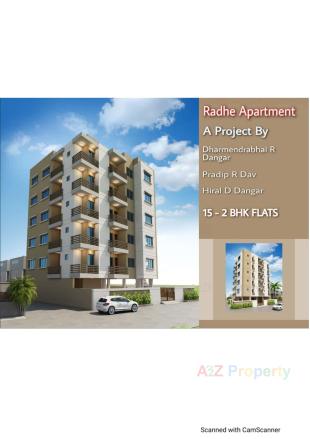 Elevation of real estate project Radhe Apartment located at Rajkot, Rajkot, Gujarat