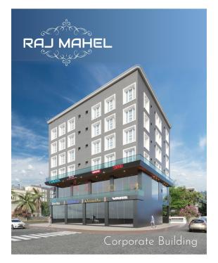 Elevation of real estate project Raj Mahel located at Mavdi, Rajkot, Gujarat