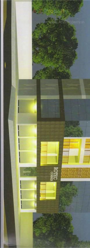 Elevation of real estate project Rotec Corner located at Mavdi, Rajkot, Gujarat