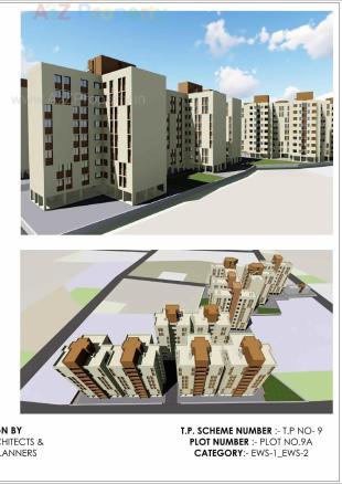 Elevation of real estate project Ruda Pmay Tp 9 Fp 9a (ews     ) located at Mo, Rajkot, Gujarat