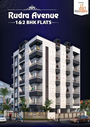 Elevation of real estate project Rudra Avenue located at Mavdi, Rajkot, Gujarat