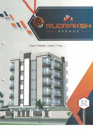 Elevation of real estate project Rudraksh Avenue located at Mujka, Rajkot, Gujarat