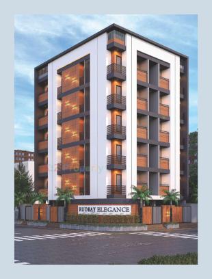 Elevation of real estate project Rudray Elegance located at Rajkot, Rajkot, Gujarat