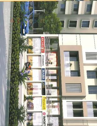 Elevation of real estate project Saavan Bunglows located at Mavdi, Rajkot, Gujarat