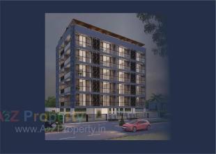 Elevation of real estate project Saketam located at Nana-mava, Rajkot, Gujarat