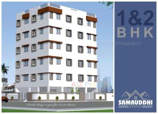 Elevation of real estate project Samruddhi Avenue located at Mavdi, Rajkot, Gujarat