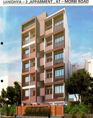 Elevation of real estate project Sanidhya located at Rajkot, Rajkot, Gujarat