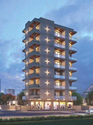 Elevation of real estate project Sanskruti located at Raiya, Rajkot, Gujarat