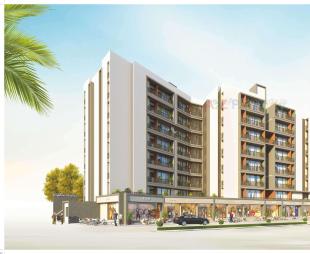 Elevation of real estate project Sapphire Elegance located at Rajkot, Rajkot, Gujarat