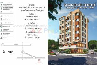 Elevation of real estate project Savan Silver Complex located at Rajkot, Rajkot, Gujarat