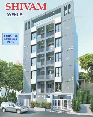 Elevation of real estate project Shivam Avenue located at Rajkot, Rajkot, Gujarat