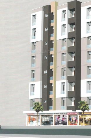 Elevation of real estate project Shivam Heights located at Rajkot, Rajkot, Gujarat