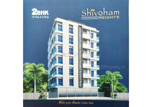 Elevation of real estate project Shivoham Heights located at Vavdi, Rajkot, Gujarat