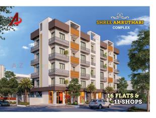 Elevation of real estate project Shree Amrut Hari Complex located at Rajkot, Rajkot, Gujarat