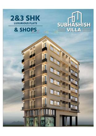 Elevation of real estate project Shubhashish Villa located at Rajkot, Rajkot, Gujarat