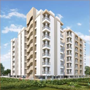 Elevation of real estate project Shukan Homes located at Mavdi, Rajkot, Gujarat