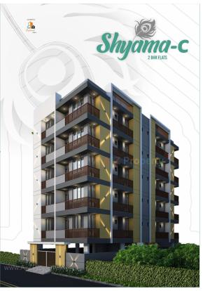 Elevation of real estate project Shyama located at Ghanteshvar, Rajkot, Gujarat