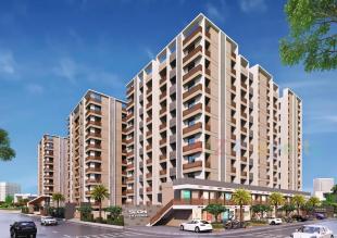 Elevation of real estate project Siddhi Heritage located at Mavdi, Rajkot, Gujarat