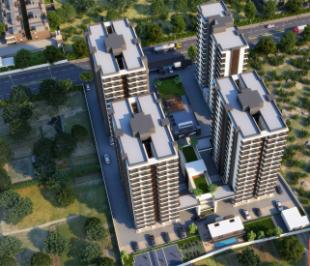 Elevation of real estate project Sopan Luxuria located at Raiya, Rajkot, Gujarat