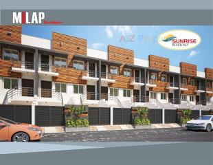 Elevation of real estate project Sunrise Residency located at Rajkot, Rajkot, Gujarat