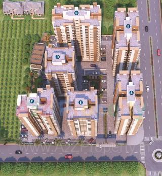 Elevation of real estate project Swastik Highlands located at Raiya, Rajkot, Gujarat