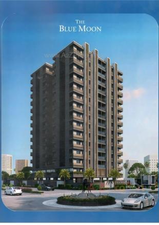 Elevation of real estate project The Blue Moon located at Motamava, Rajkot, Gujarat