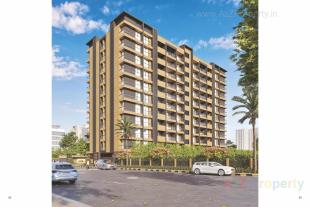 Elevation of real estate project Tulsi Platina located at Mavdi, Rajkot, Gujarat