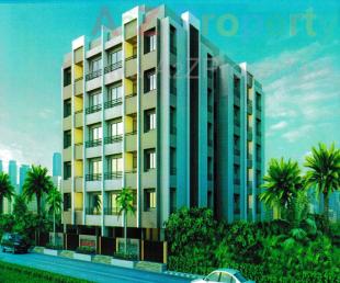 Elevation of real estate project Uma Palace located at Raiya, Rajkot, Gujarat